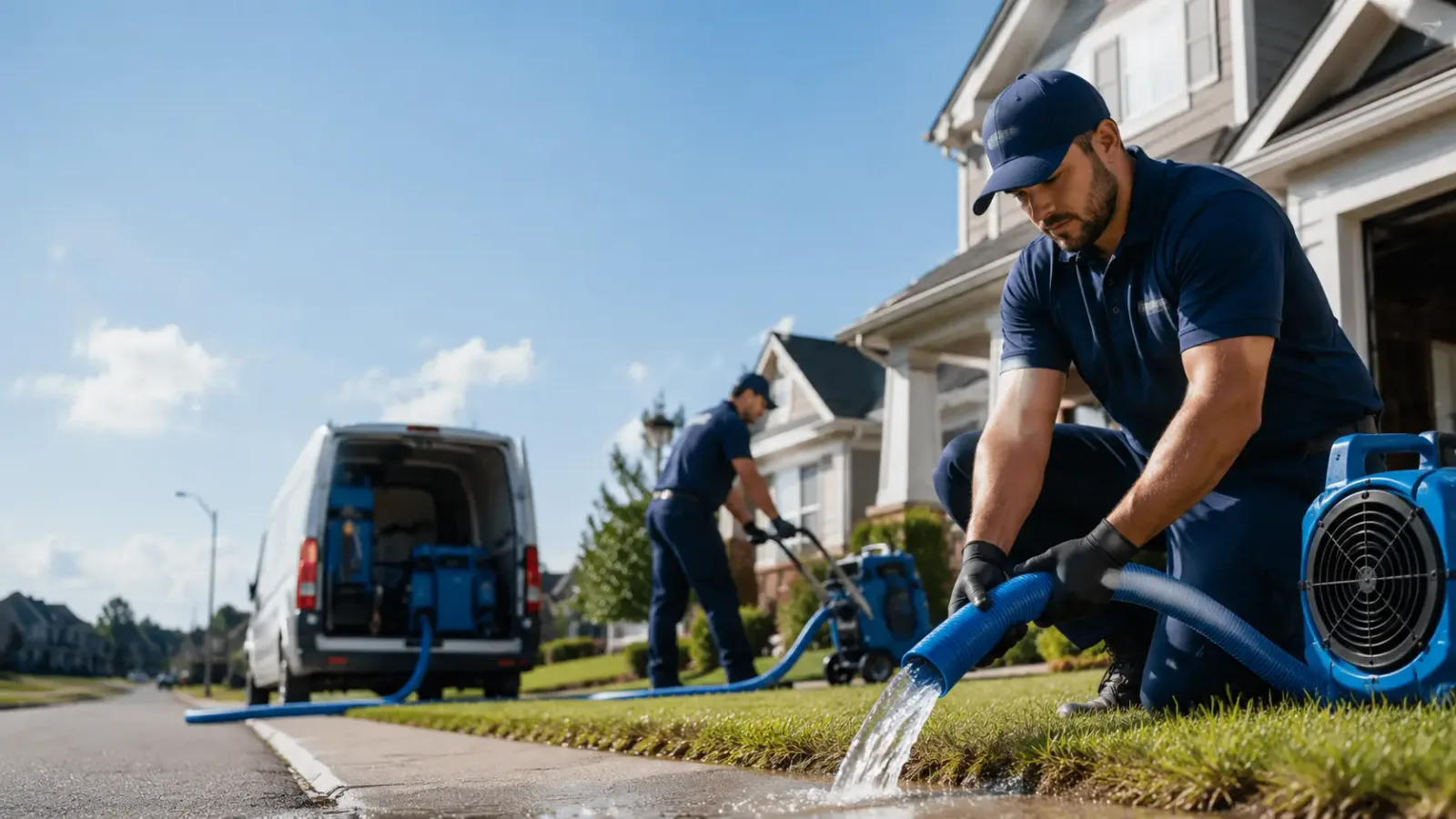 Flood Damage Restoration in Sandy Level, VA